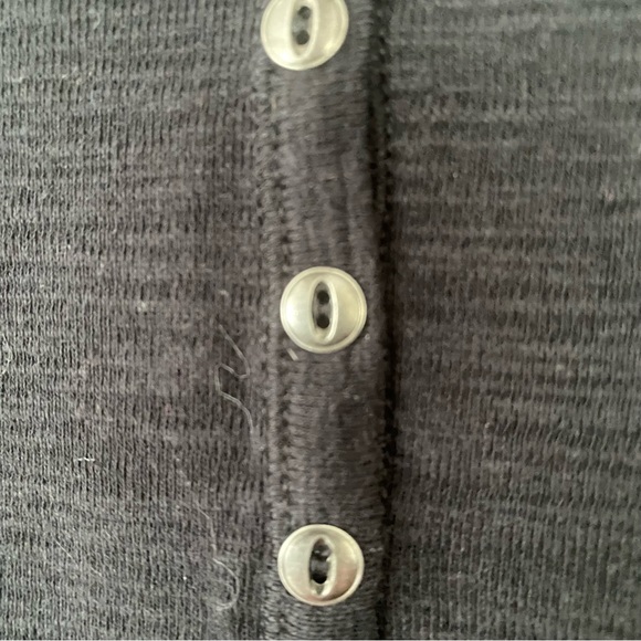 Black Cotton/Lace Top - Size XXL - Picture 5 of 5